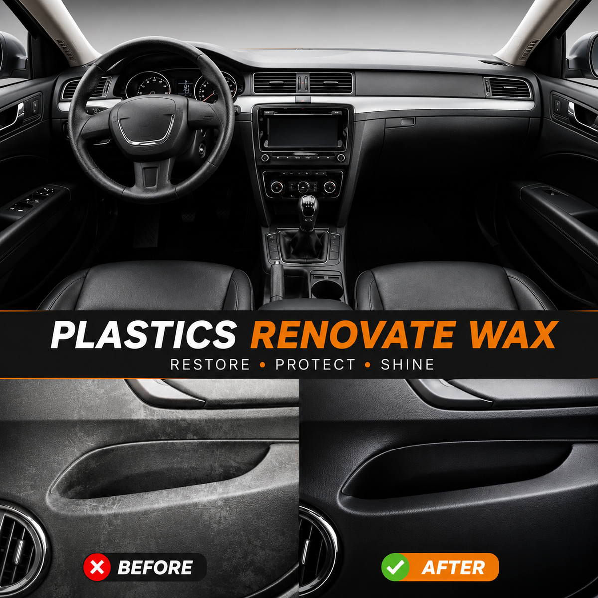 CarShine - Automatic Plastic Restorer Gloss