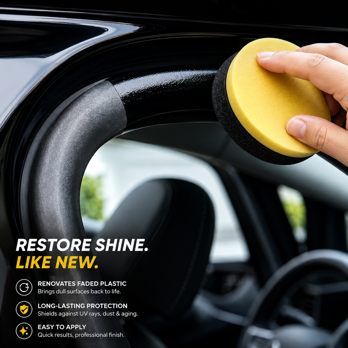 CarShine - Automatic Plastic Restorer Gloss