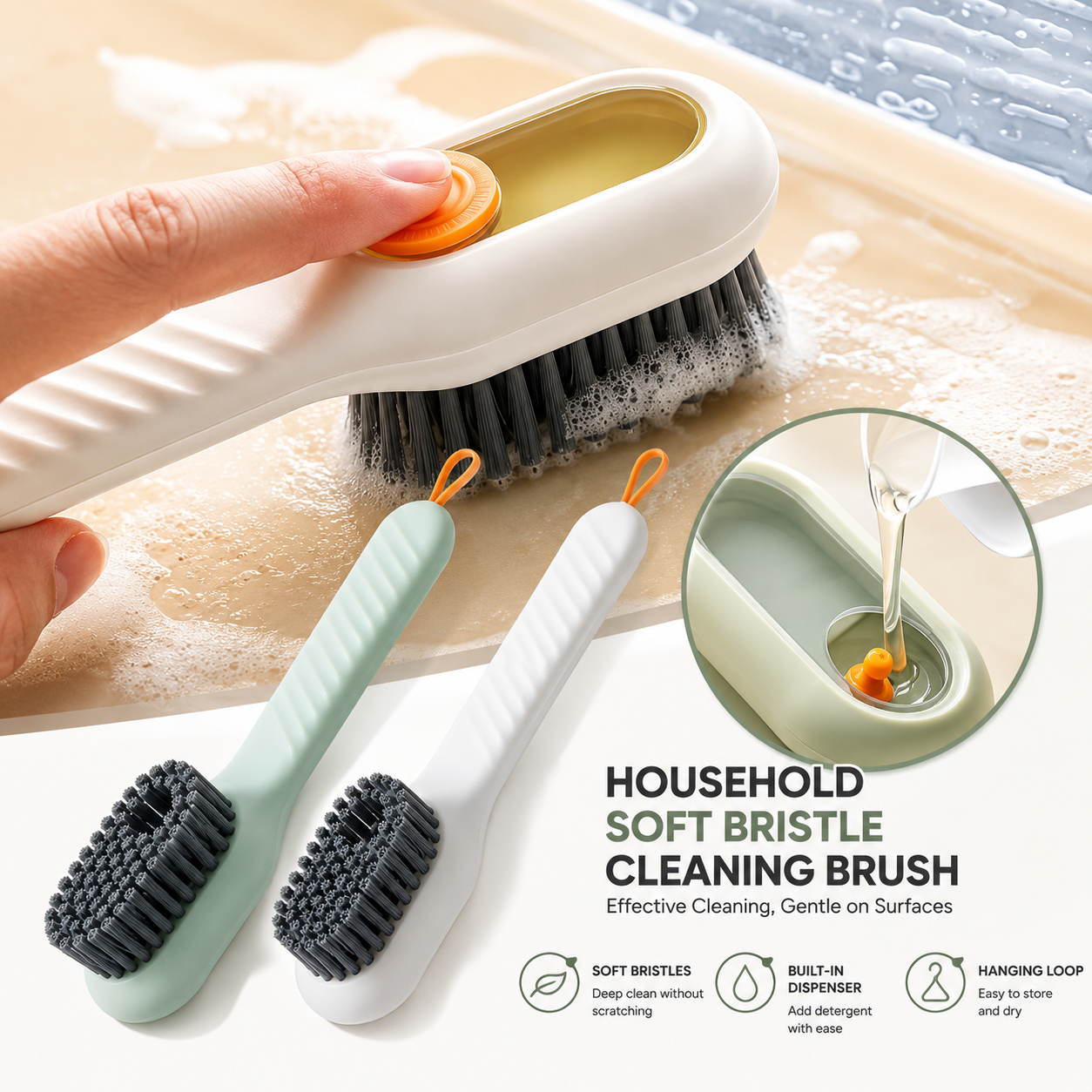 SmartScrub - Multi-Surface Liquid Shoe Brush