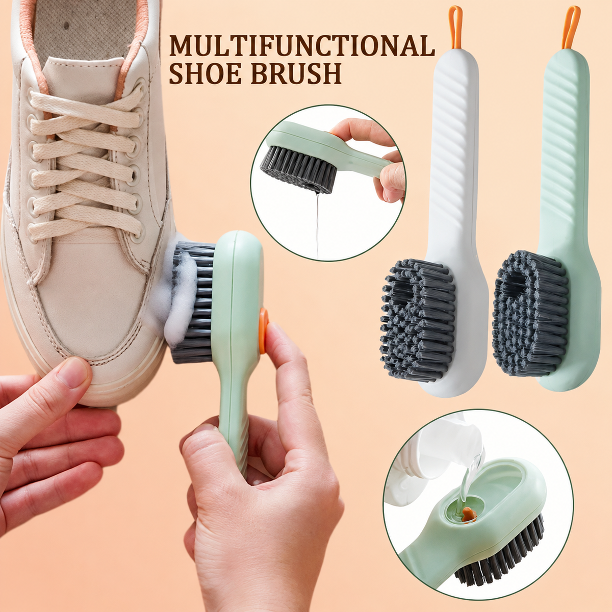 SmartScrub - Multi-Surface Liquid Shoe Brush