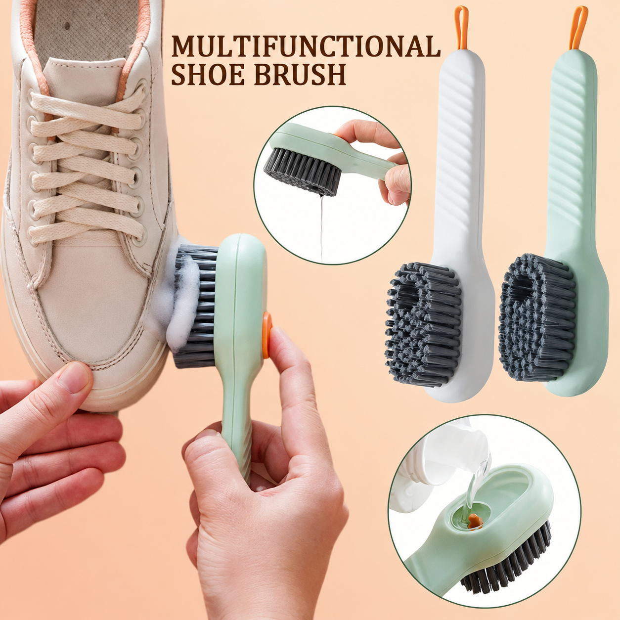 SmartScrub - Multi-Surface Liquid Shoe Brush