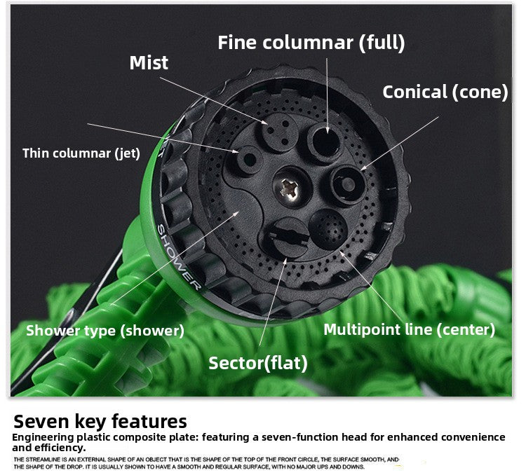 FlexFlow - 7 Mode Expandable Hose