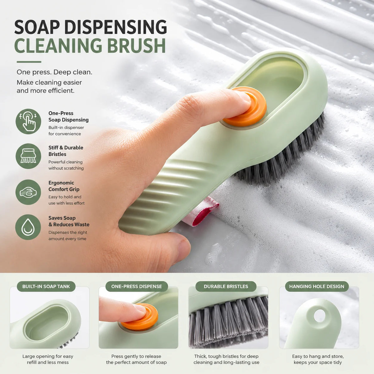 SmartScrub - Multi-Surface Liquid Shoe Brush